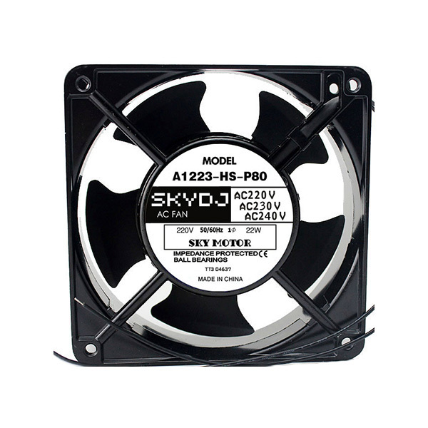 SKYDJ 散热风扇 A1223-HS-P80 外形尺寸120×120×38mm AC220V 22W 1台