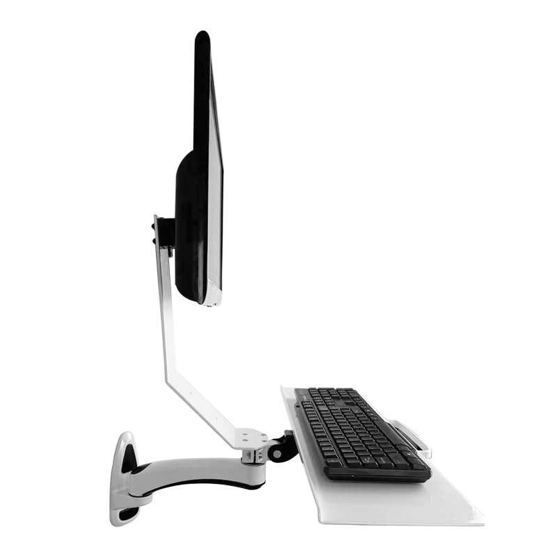 GIBBON MOUNTS/长臂猿 壁挂显示器键盘一体支架 WS11A 白色 1个