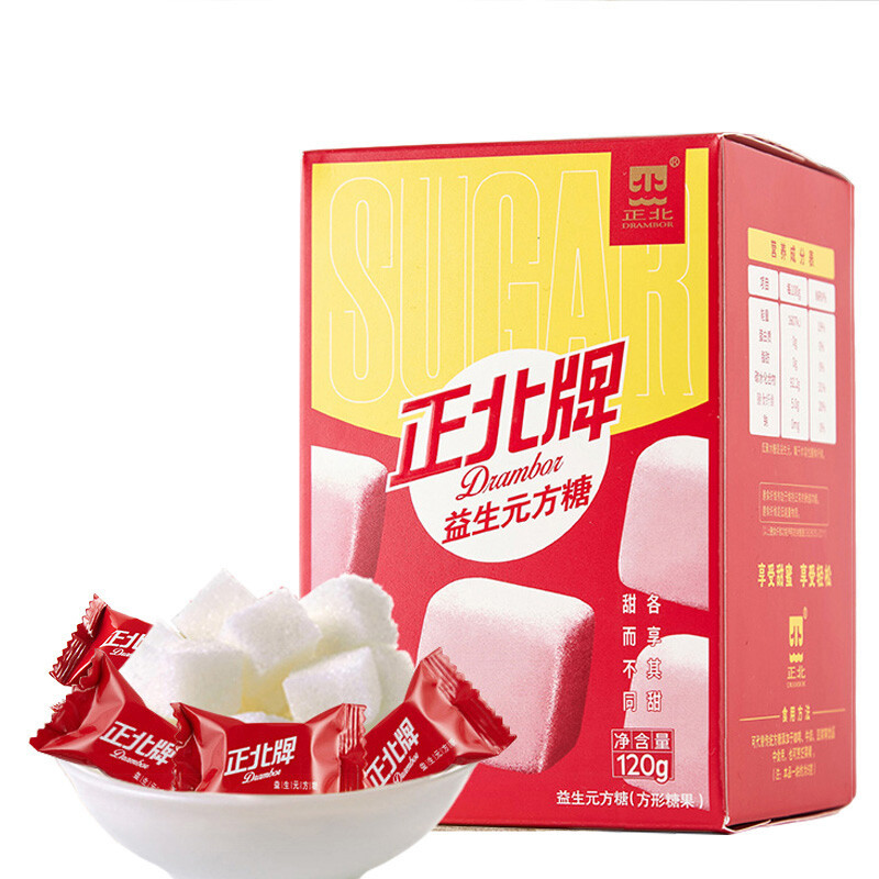 ZB/正北 益生元方糖 120g 1盒