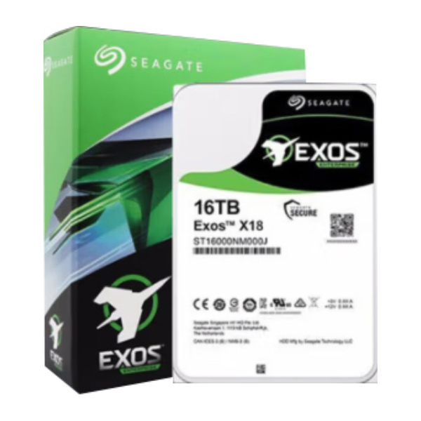SEAGATE/希捷 企业级硬盘 ST16000NM000J 16TB 256MB 7200RPM SATA接口 银河Exos X18系列 氦气 1块