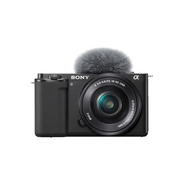 SONY/索尼 Vlog微单数码相机 ZV-E10L 标准镜头 APS-C画幅 小巧便携 4K专业视频 黑色 1台