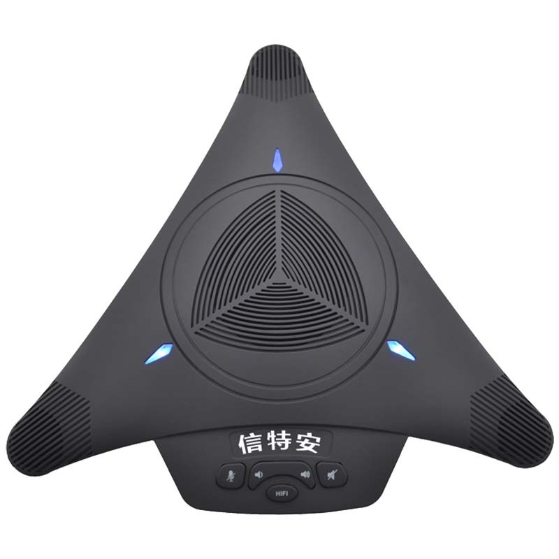 XINTEAN/信特安 USB视频会议全向麦克风 XTA-X3 拾音6m 适合60m² 手机接口 黑色 1台