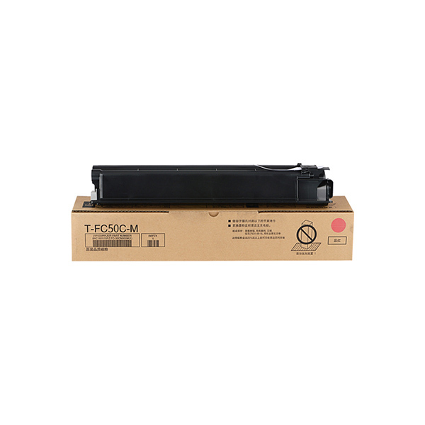 INK CARTRIDGE/盈佳 低容粉盒 T-FC50C-M 红色 带芯片 适用E-STudio 2555C 3055C 3555C 4555C 5055C 1个