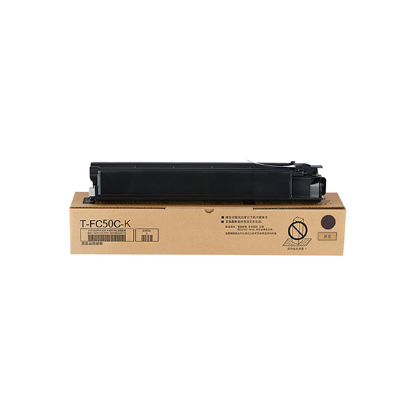 INK CARTRIDGE/盈佳 低容粉盒 T-FC50C-K 黑色 带芯片 适用E-STudio 2555C 3055C 3555C 4555C 5055C 1个