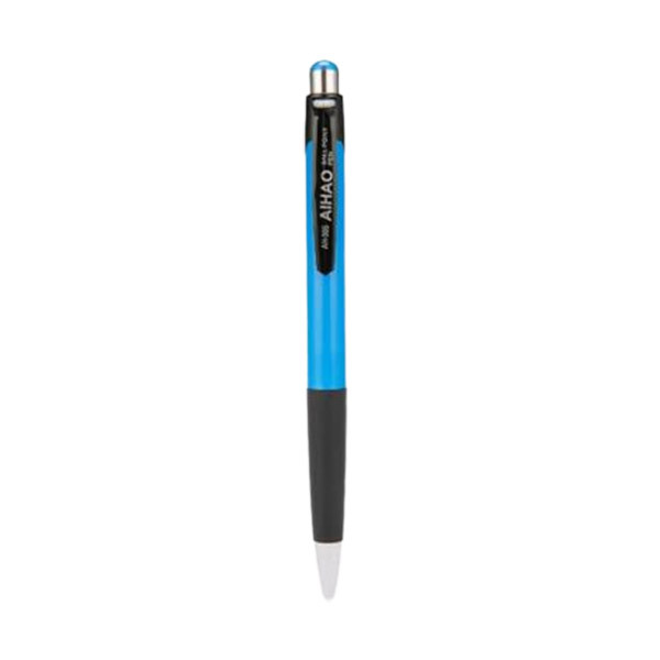 AIHAO/爱好 圆珠笔 AH-505 0.7mm 笔芯蓝色 外壳(黄色/墨绿色/蓝色/白色/玫红色/紫色) 颜色随机 1支