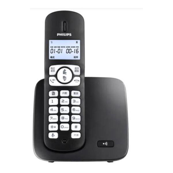 PHILIPS/飞利浦 无线电话 DCTG1861G 黑色 1台