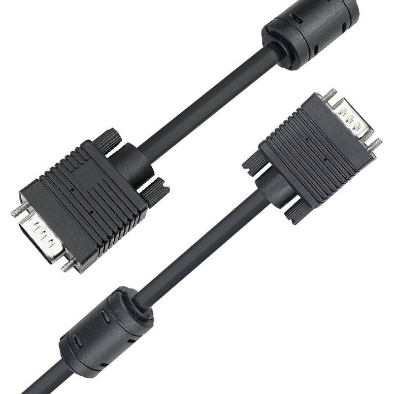 XINTEAN/信特安 VGA高清视频连接线 XTA200V 2mvga3+6双磁环铜芯工程级线缆 2m 1条