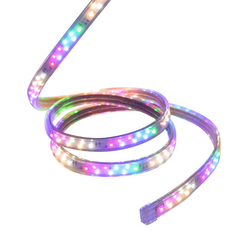 GERUIJIE/格瑞捷 LED彩灯带 LED-2835 六彩跑马 220V 彩色 防水 1米