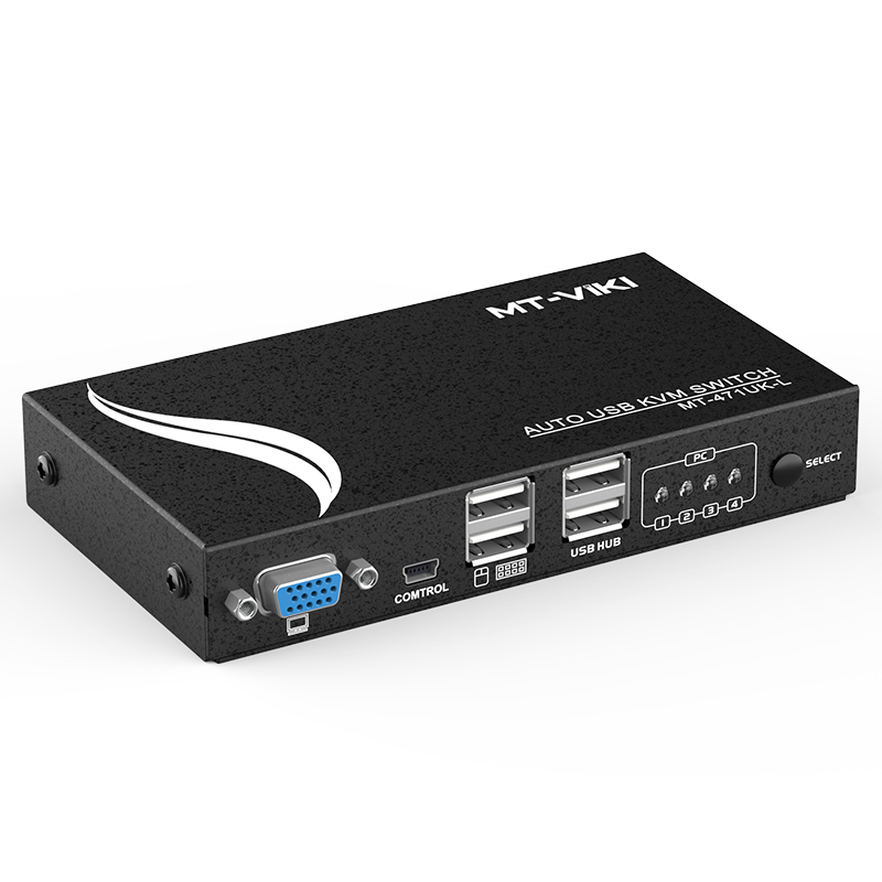 MT-VIKI/迈拓维矩 自动kvm切换器 MT-471UK-L 1台
