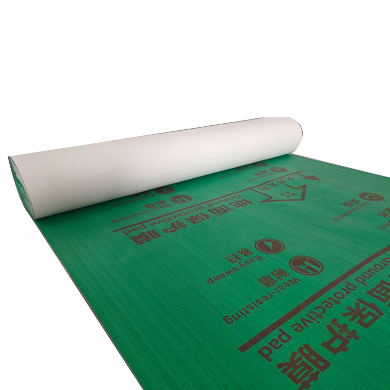 YUETONG/月桐 地面保护膜地垫 龙湖定制 宽1.2m×长25m×厚1.3mm 1个