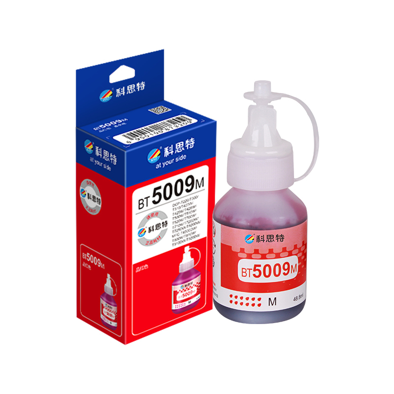 KST/科思特 墨水 BT5009(品红色) 48.8mL 适用兄弟DCP-T425W T420W T220 T710W T510W T310 T800W T810W打印机 1个
