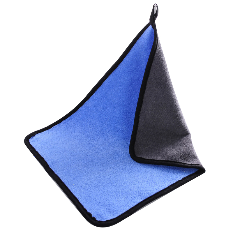 FANJIA/繁佳 擦车毛巾 LZL-蓝色+灰色 40×40cm 1条