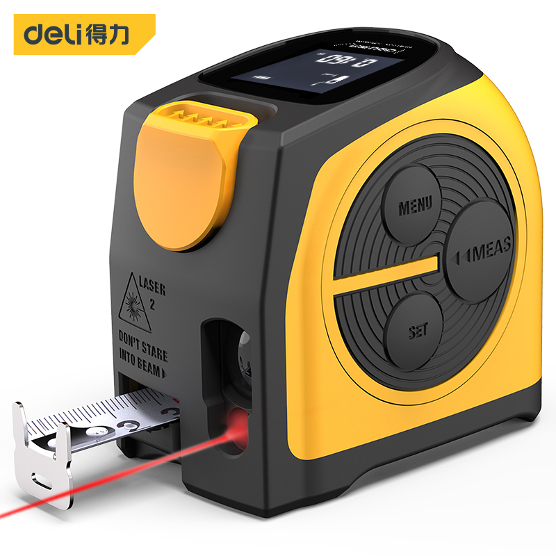 DELI/得力 激光测距卷尺 DL4172A 1个