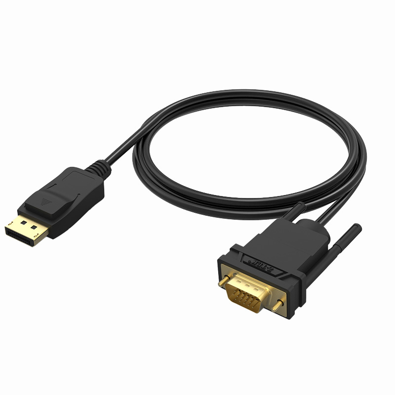 Z-TEK/力特 DP转VGA高清转换线 ZY362 1.8m 1条