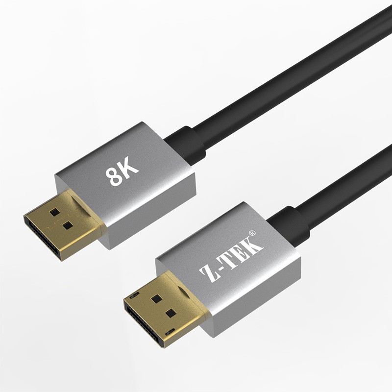 Z-TEK/力特 高清DP公对公连接线 Z8001 1.5m 1条
