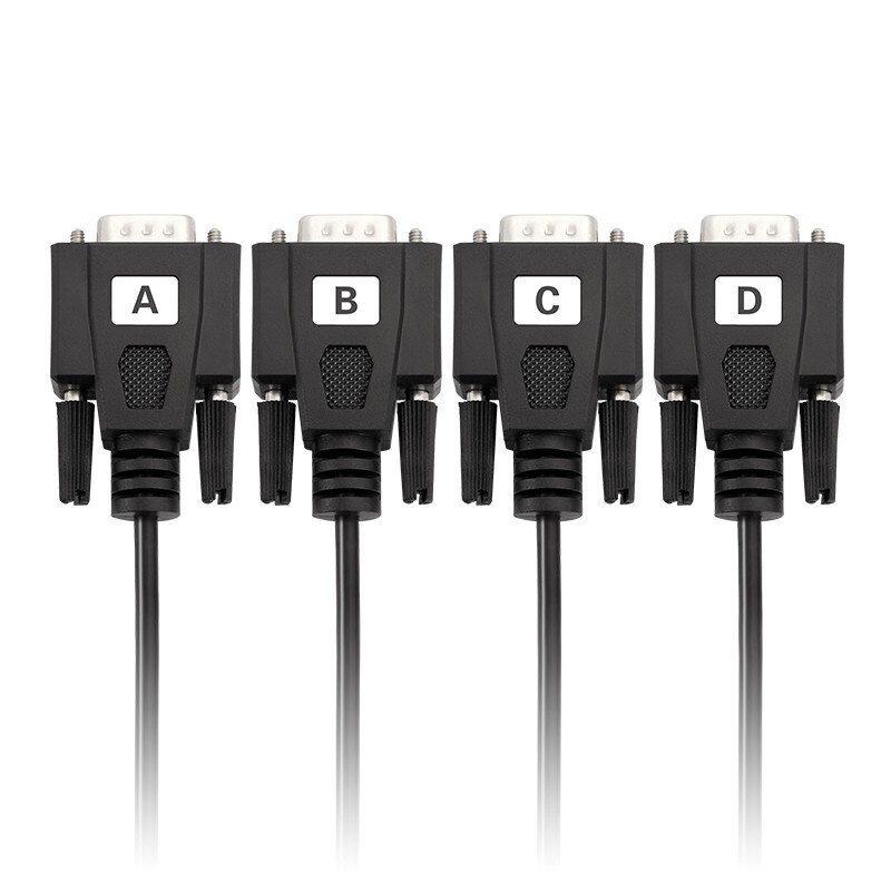 Z-TEK/力特 USB转4口RS232串口线 ZE552A 1.5m 1条