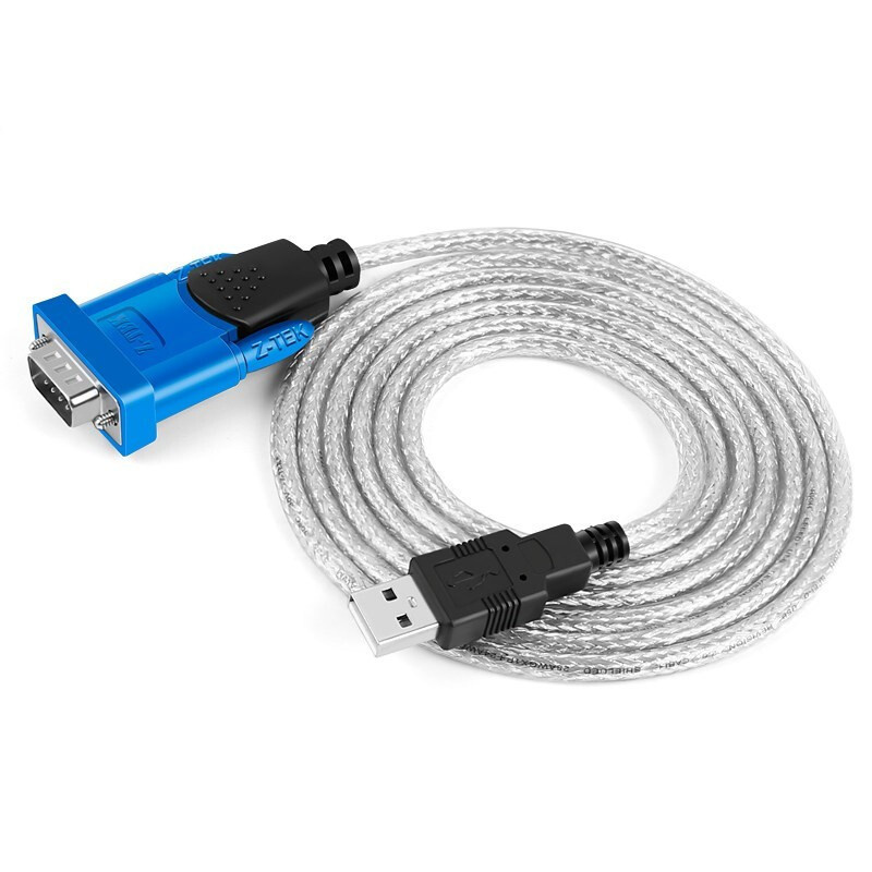 Z-TEK/力特 USB转RS232串口线 ZE658 3m 1条