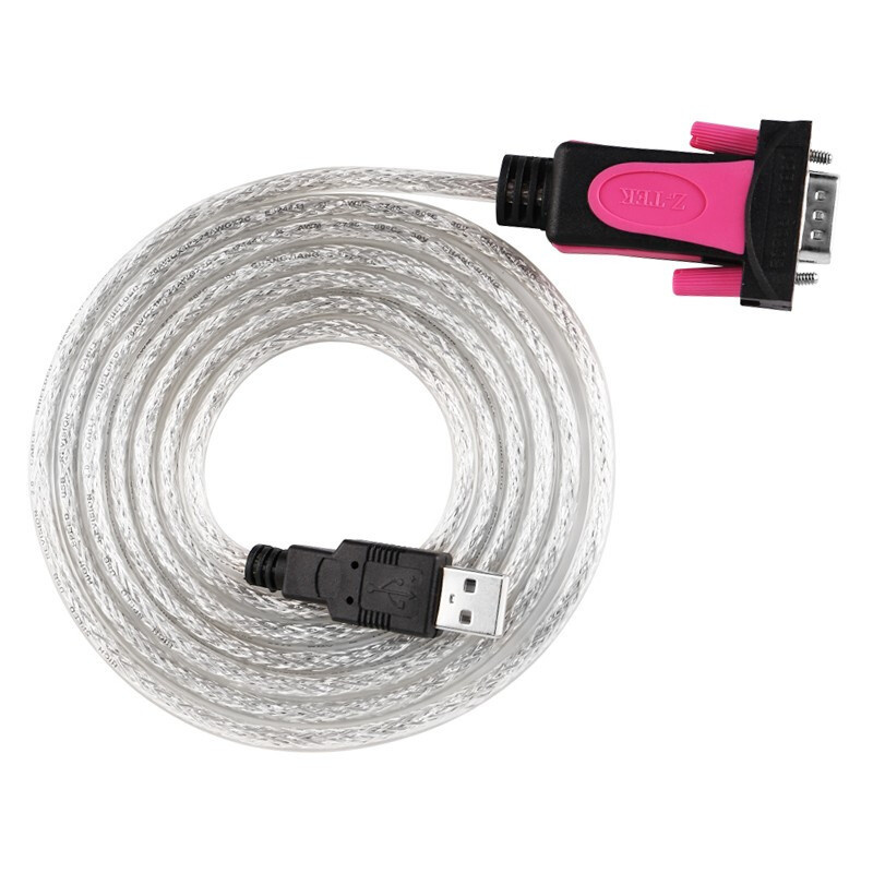 Z-TEK/力特 USB转RS232串口线 ZE731 50cm 1条