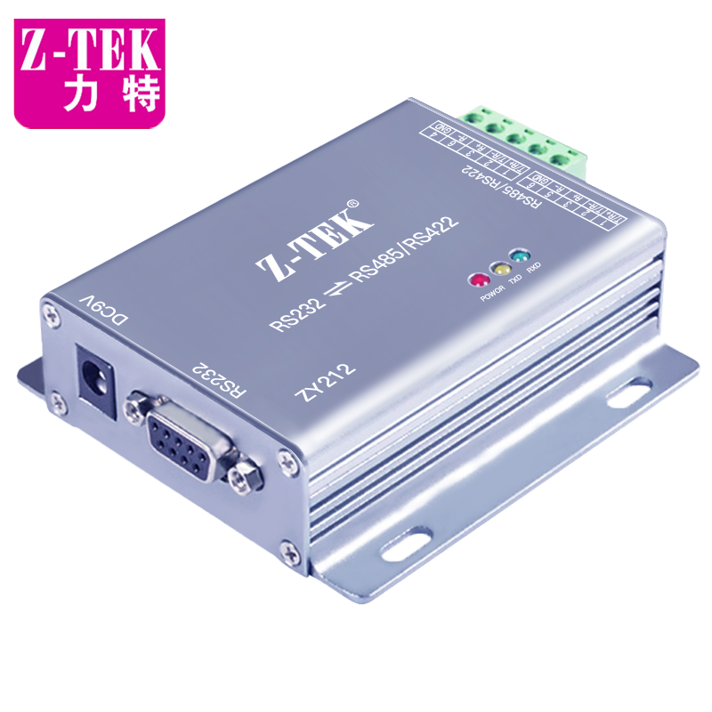 Z-TEK/力特 工业级转换器 ZY212 101mm 1个