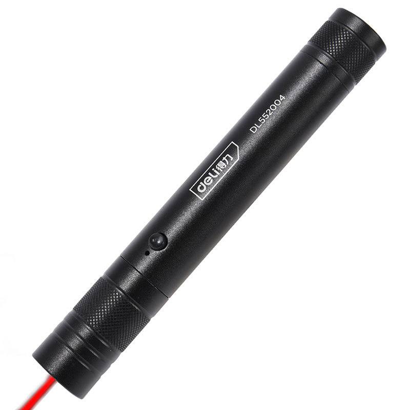 DELI/得力 激光笔 DL552004 170mAh 红光 黑色 1支