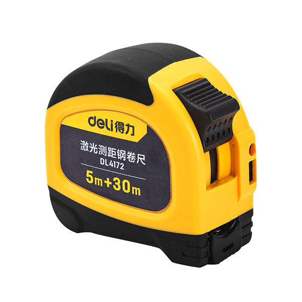 DELI/得力 激光测距钢卷尺 DL4172 30m 1把