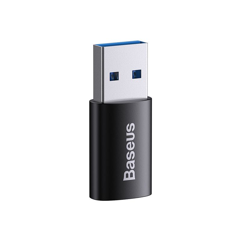 BASEUS/倍思 精巧系列USB公头转Type-C母座 ZJJQ000101 32mm 1个
