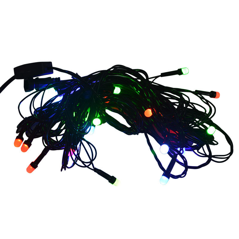 GERUIJIE/格瑞捷 LED彩灯串 LED-8M-28T 彩色 大泡 1条