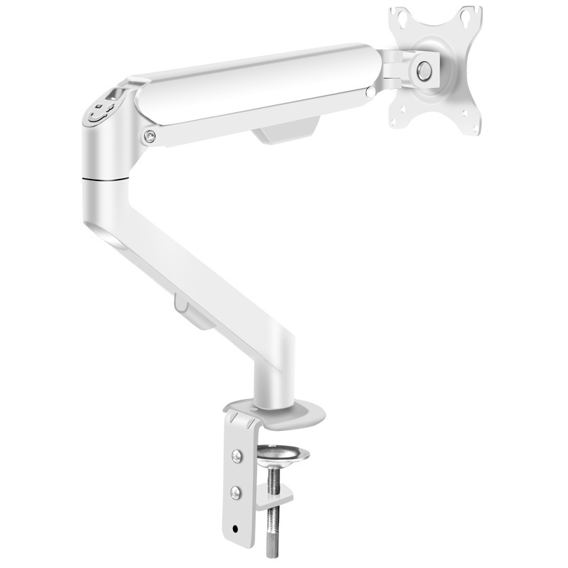 HILLPORT/三策 升降机械臂旋转伸缩显示器支架 M5W 白色 1套