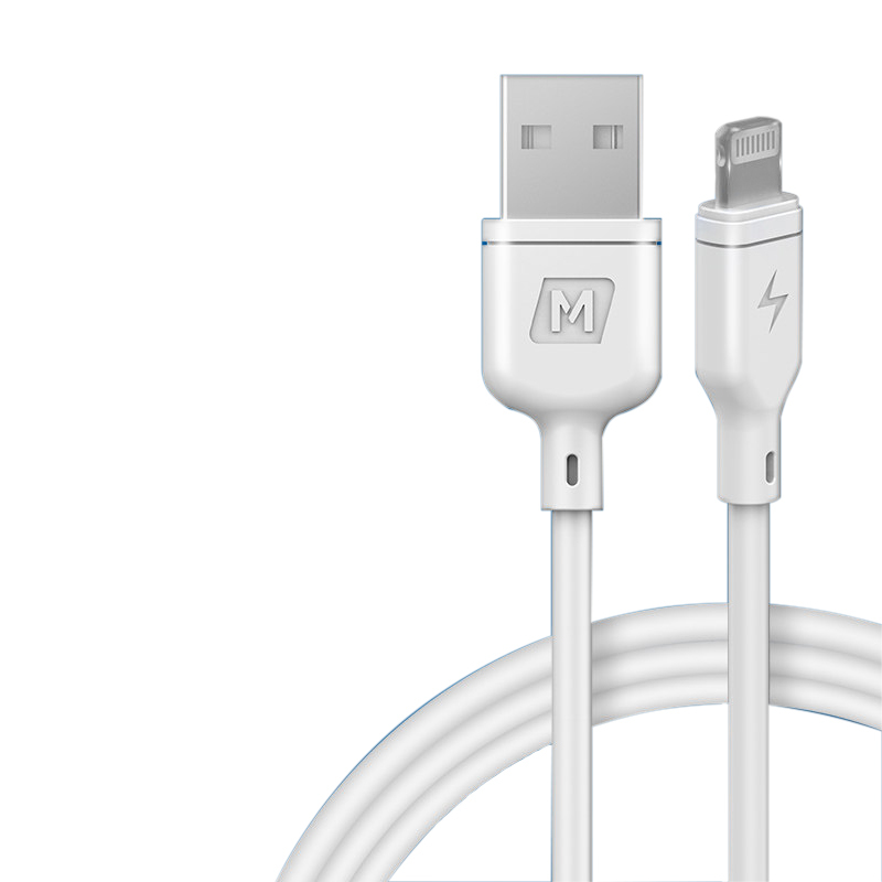 MOMAX/摩米士 MFi认证苹果USB数据线 DL16 1m 白色 1根