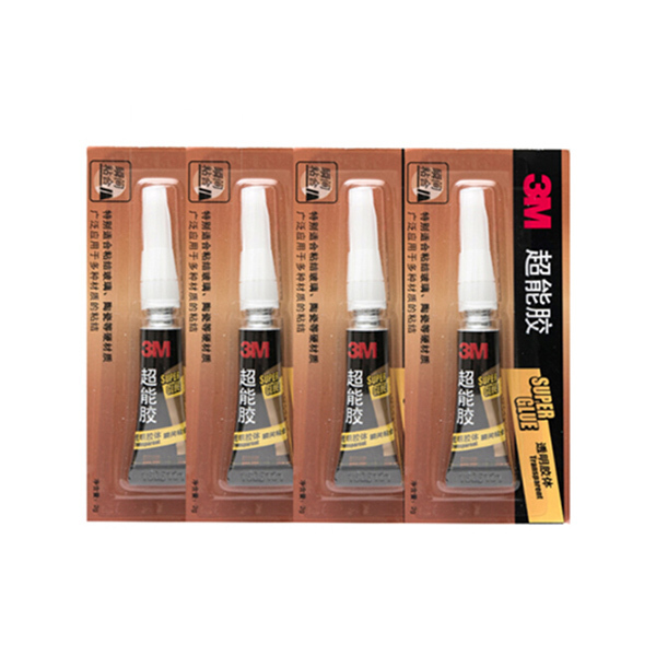 3M 透明液体快干胶 AD118 2g×12支 1板