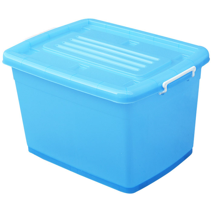 INDASBECK/英达斯贝克 收纳整理箱 zlx-b 外尺寸670×480×410mm 内尺寸595×445×365mm 蓝色 1个