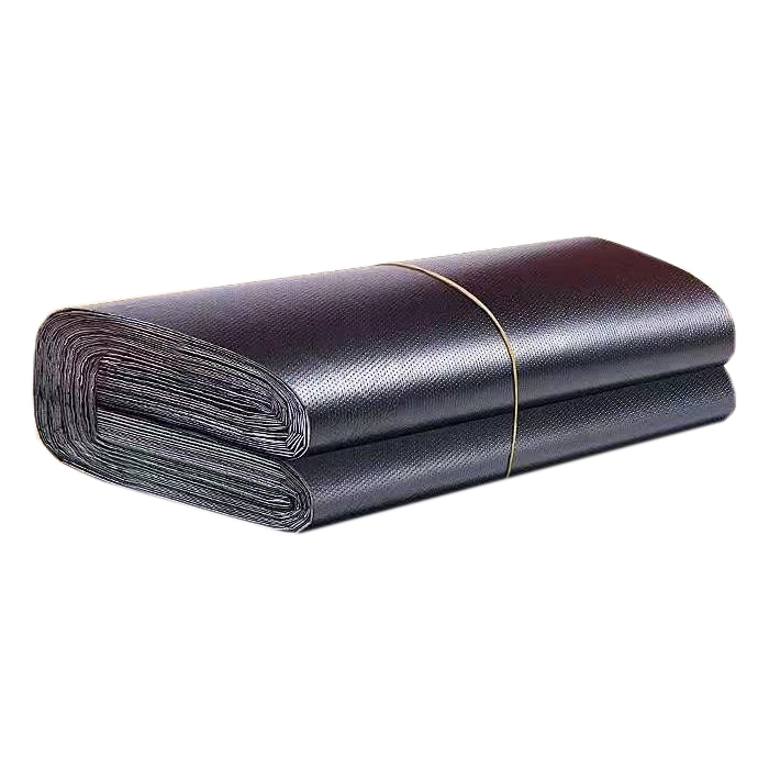 HUIBAILI/汇百利 手提背心垃圾袋 B03-黑色 30×55cm 双面厚2.5丝 100只 1捆