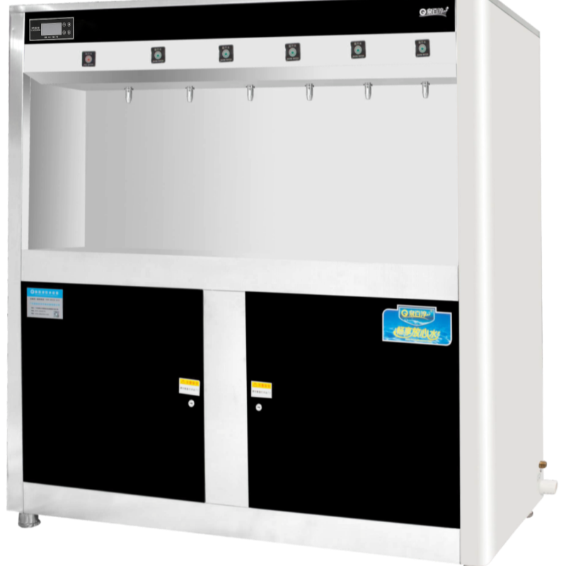 QUANBAICHUN/泉百淳 一开四温一冰商用节能饮水机 BC-6H-L 35L 380V 6kW 五级超滤过滤 不含安装 1台