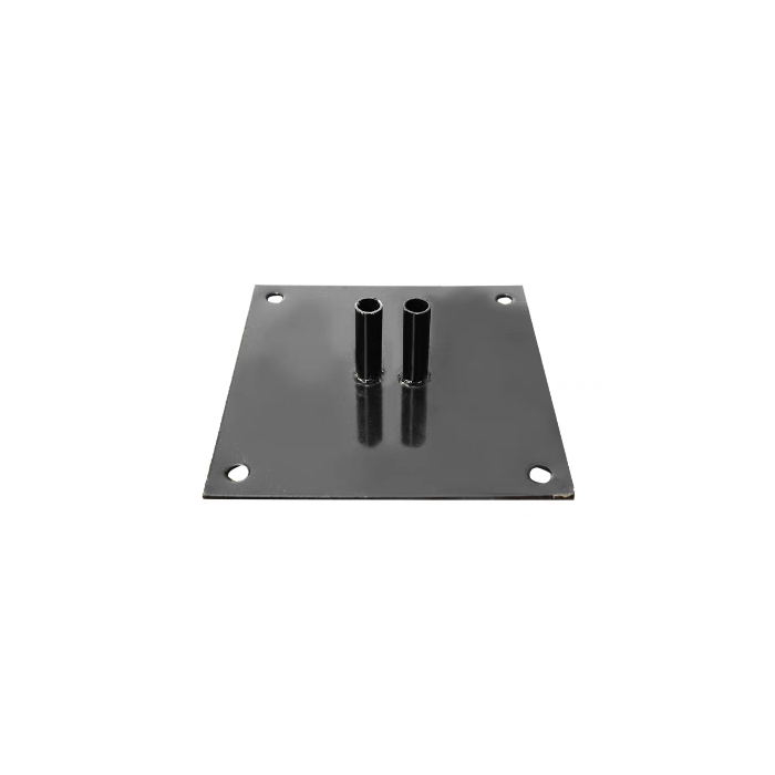 YUETONG/月桐 布艺围栏加重底座 YT-BYDZ1 250×250mm 黑色 重约2.5kg 1个