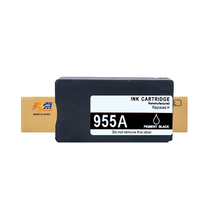 LIANGDIAN/亮点 墨盒 955A 黑色 粉盒 适用惠普HP 7720/7730/7740/8210/8216/8218/8710/8720/8725等 1支