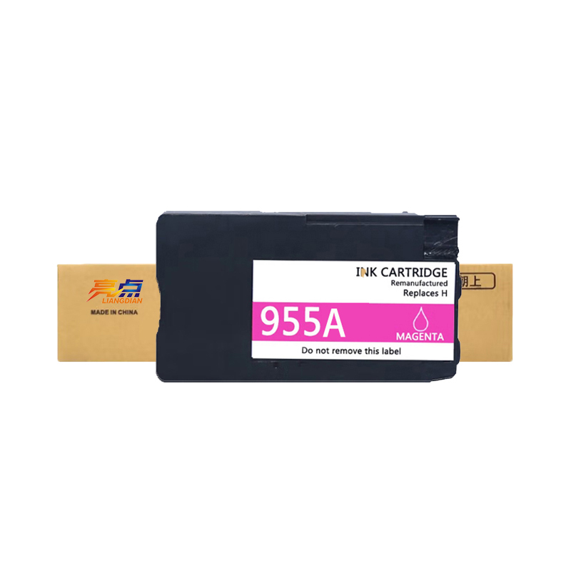 LIANGDIAN/亮点 墨盒 955A 红色 粉盒 适用惠普HP 7720/7730/7740/8210/8216/8218/8710/8720/8725等 1支