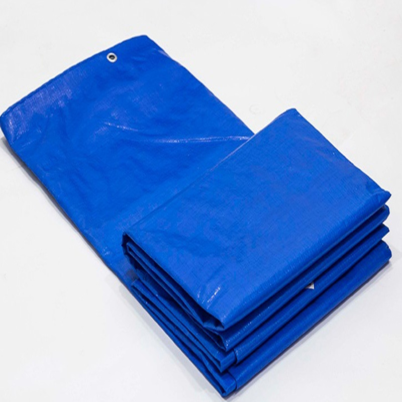 QIYUE/启悦 PE防雨布 Q6-8 实际尺寸5.8×7.8m 双面蓝色 克重100g/m²左右 1块