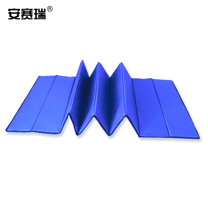 SAFEWARE/安赛瑞 迪斯布珍珠棉折叠防潮垫 310747 厚20mm 长1.9m 宽900mm 浅蓝色 1块