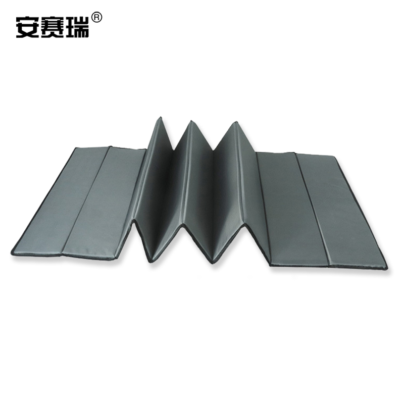 SAFEWARE/安赛瑞 迪斯布珍珠棉折叠防潮垫 310748 厚20mm 长1.9m 宽700mm 灰色 1块