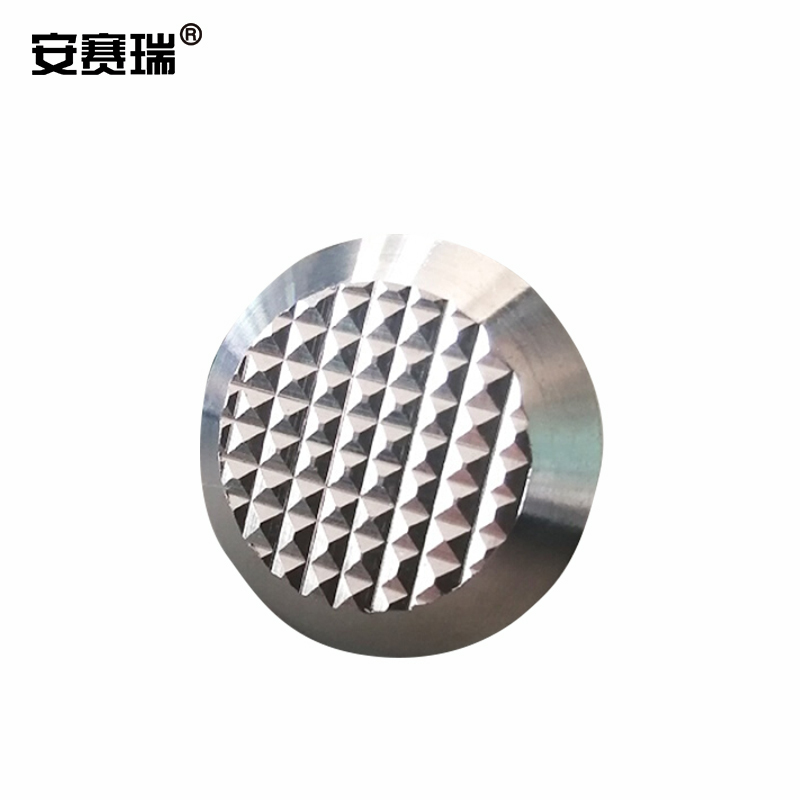 SAFEWARE/安赛瑞 不锈钢盲道钉 311070 直径35mm 厚5mm 防滑铸造菠萝纹 1个