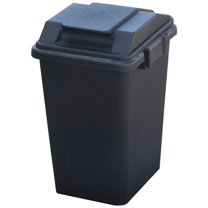 INDASBECK/英达斯贝克 垃圾桶 SBT-36LBK 375×325×510mm 36L 黑色 1个