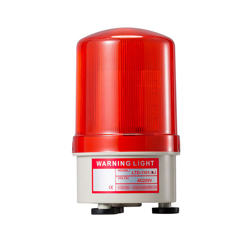 CNMF/谋福 磁吸式声光指示报警灯 LTD-1101J 红色 电压110V 1个