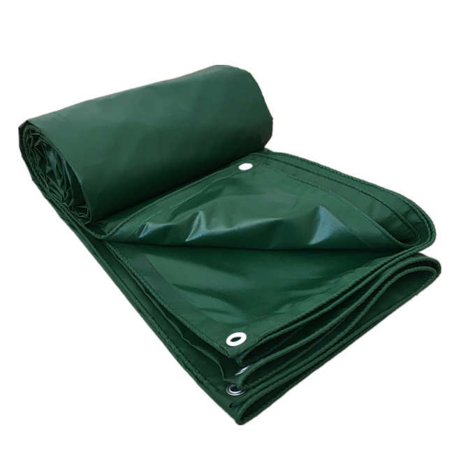 FJ/枫憬 PVC加厚三防布 SFB-100+ 绿色 10×10m 厚0.4mm 克重 550g/m² 1块