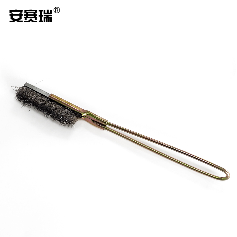 SAFEWARE/安赛瑞 不锈钢丝刷 23963 22×2.5cm 直头+刷柄 1套