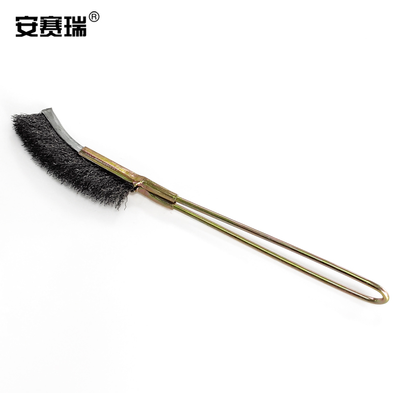 SAFEWARE/安赛瑞 不锈钢丝刷 23964 24×2.5cm 弯头+刷柄 1套