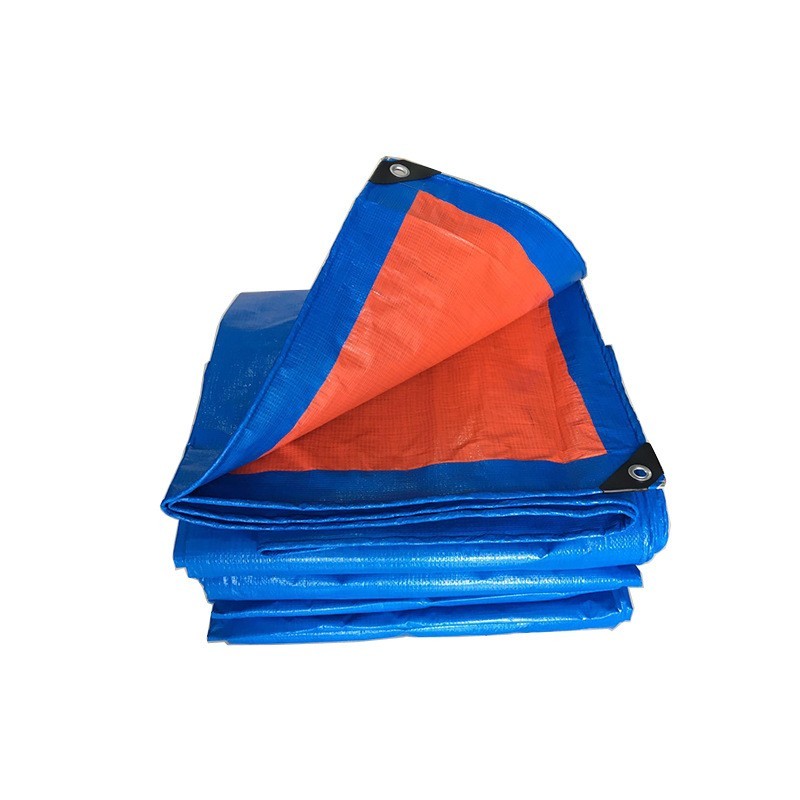 JINANXING/锦安行 PE防雨篷布 JCH-PEB-2-25 宽10m 长20m 红蓝色 厚0.2mm 克重135g/m² 1张