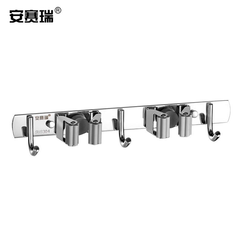SAFEWARE/安赛瑞 拖把架 711627 27×3cm 304不锈钢材质 1个