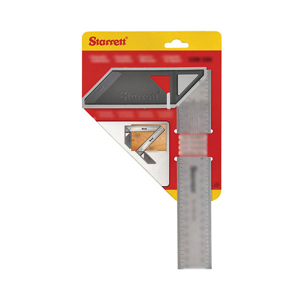 STARRETT/施泰力 53系列直角尺 K53M-200-C 200mm 不含第三方检测 1盒