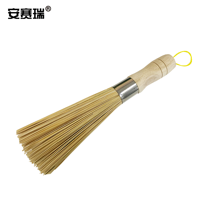 SAFEWARE/安赛瑞 洗锅刷 711771 长24cm 原木色 1个