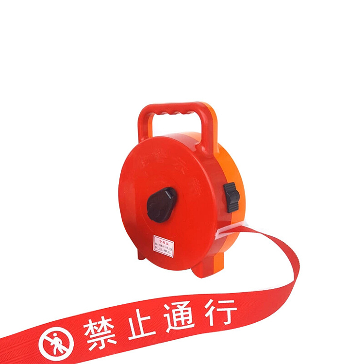WEIGUANG/伟光 手提式盒装警示带 YD-SJSD-20 禁止通行 红色 50mm×20m ABS外壳+0.35mm厚帆布材质 1个